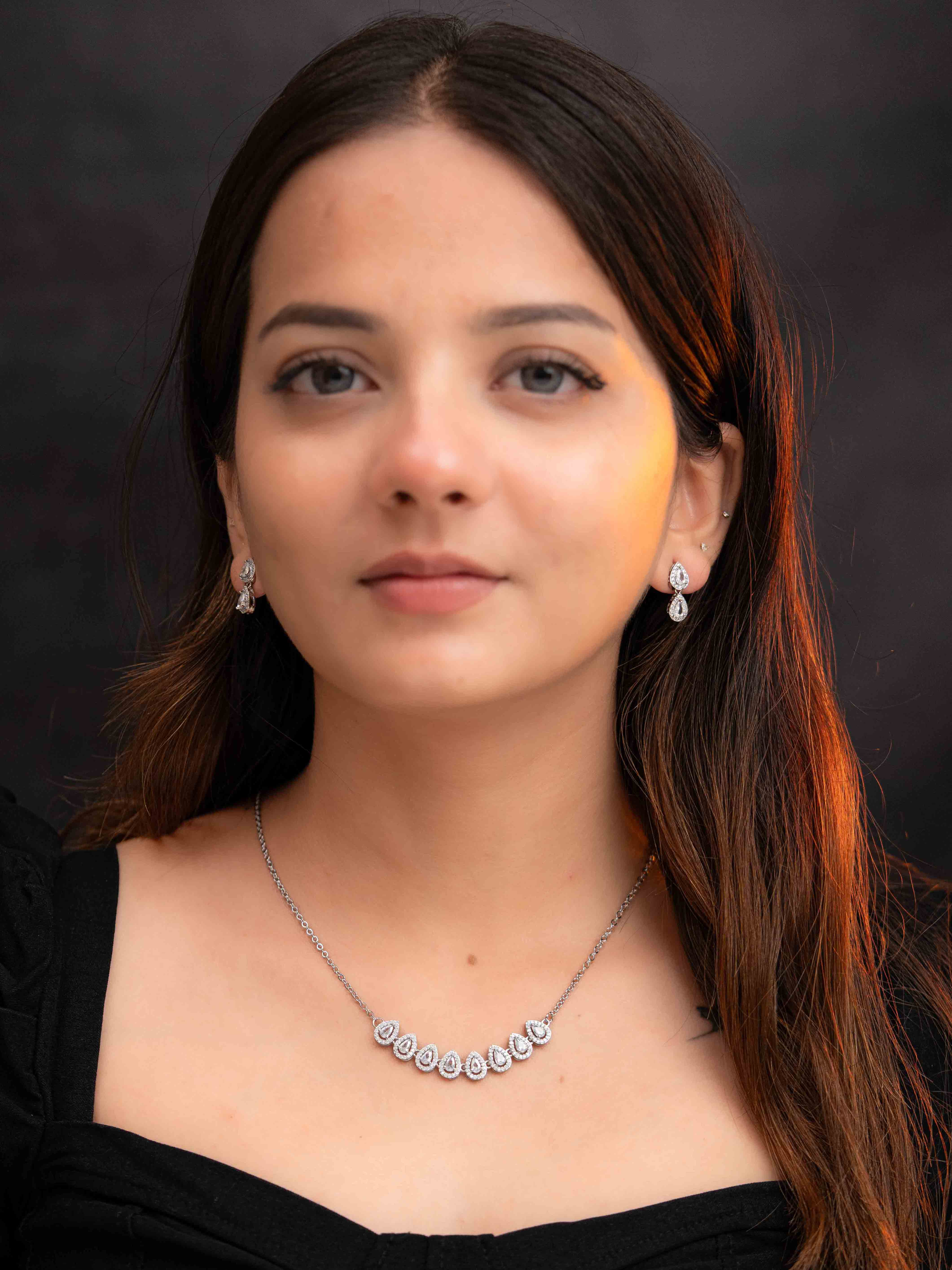 Ziya Silver Necklace Set - Image 3