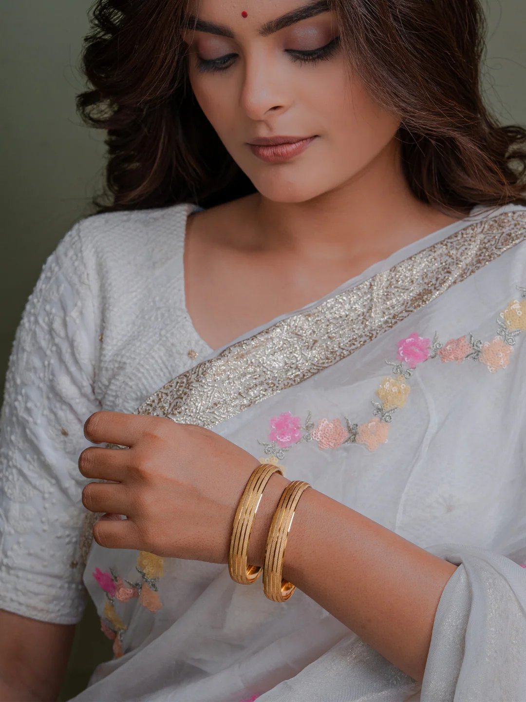 Anamika Bangle   (Set of 2 ) - Image 4
