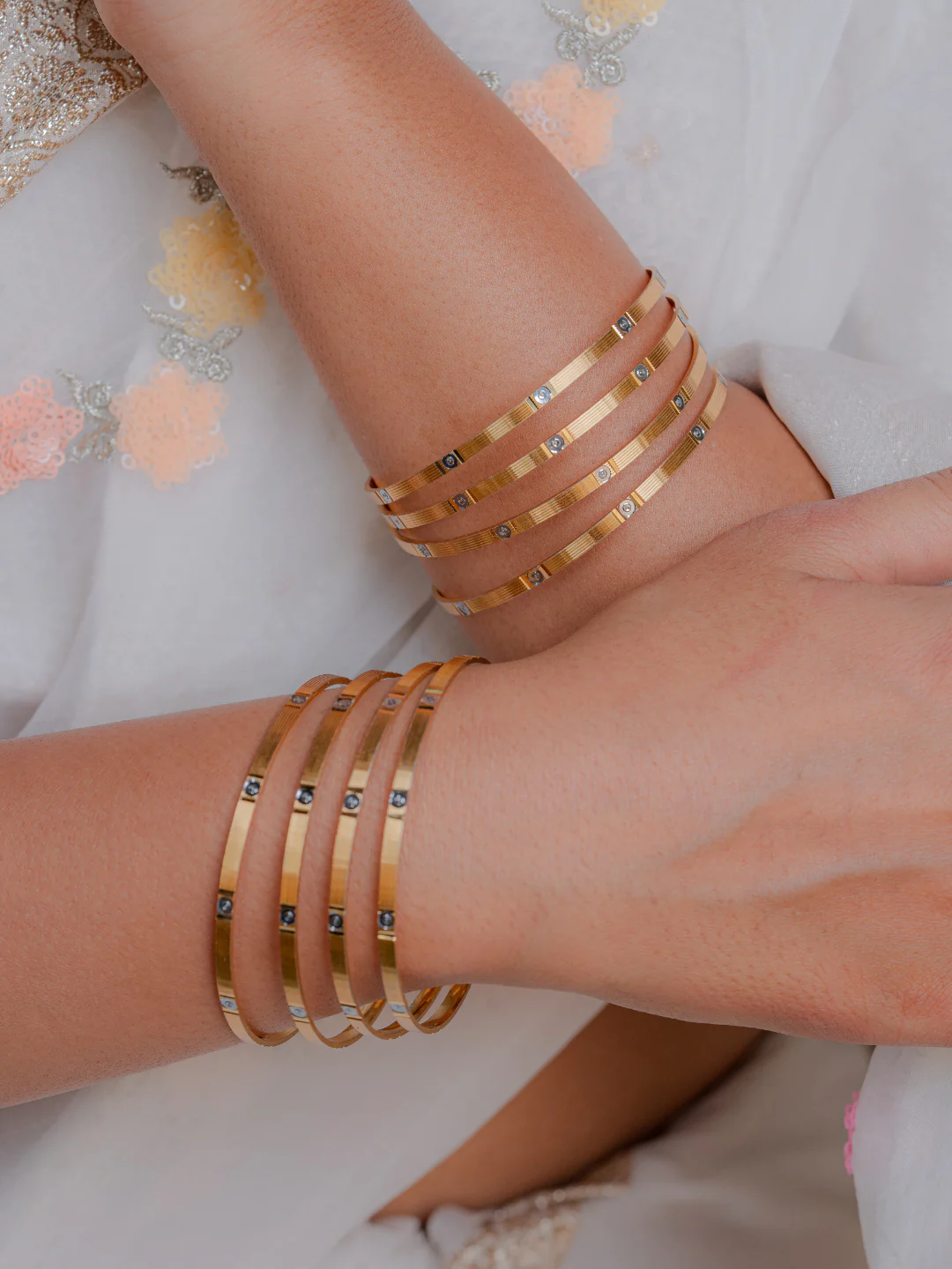 Anusha Designer Bangle  ( Set of 8 ) - Image 2