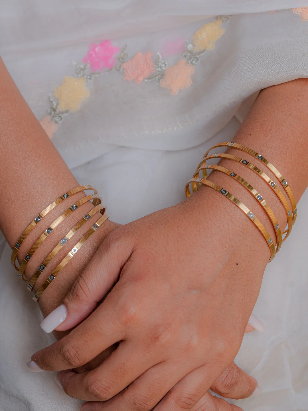 Anusha Designer Bangle  ( Set of 8 ) - Image 5