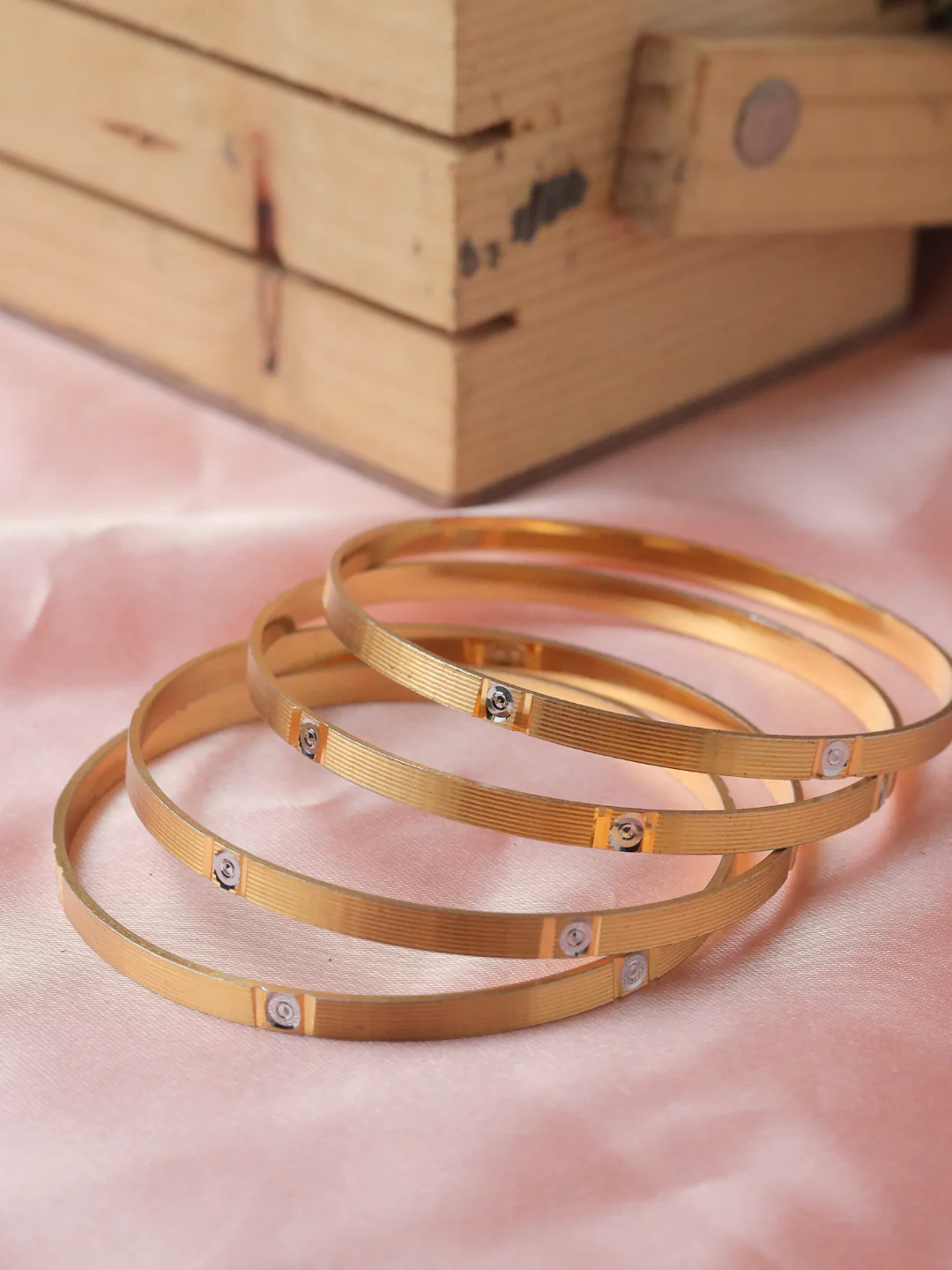 Ayesha Bangle.   (Set of 4) - Image 2