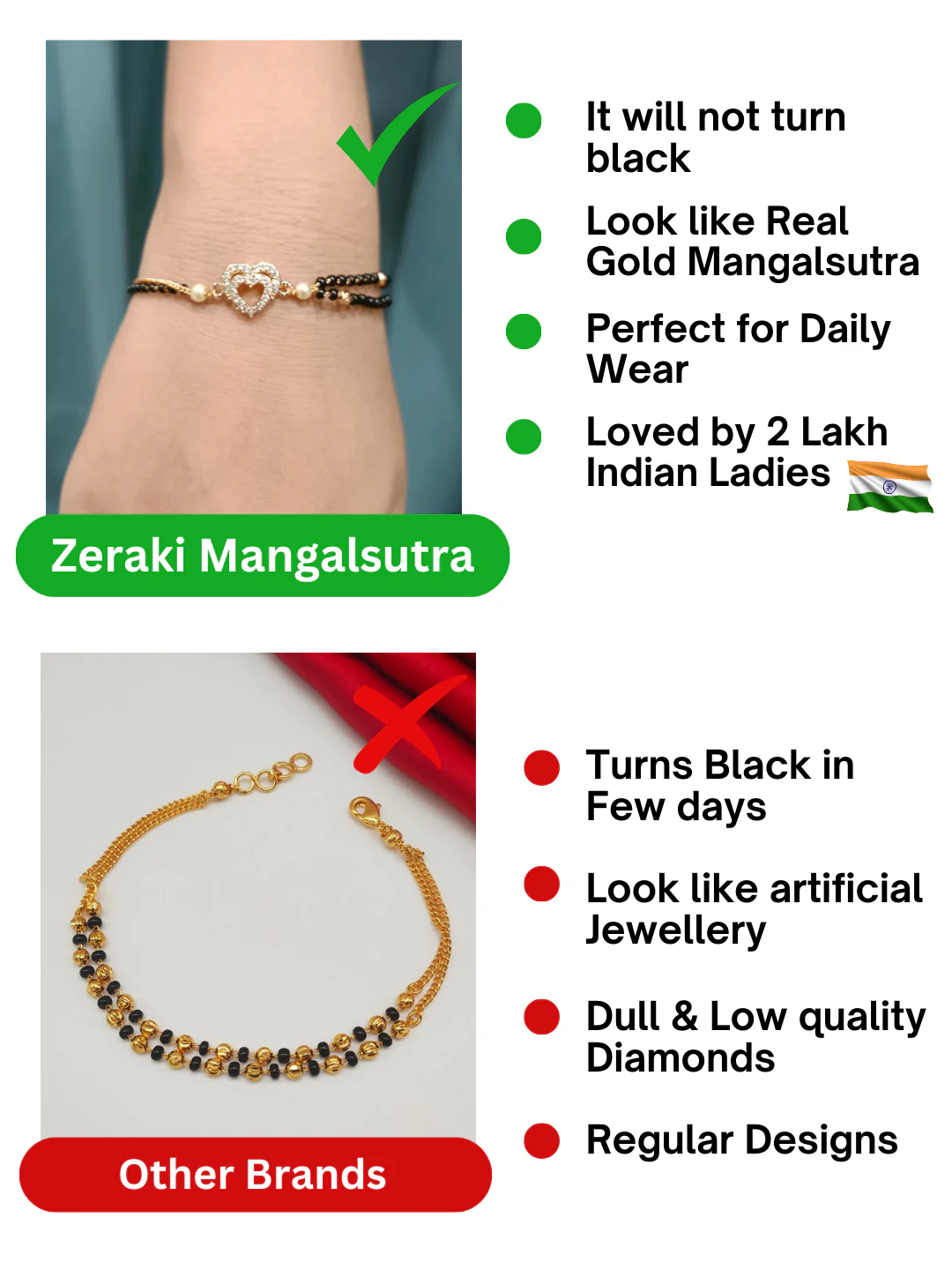 Bella Mangalsutra Bracelet - Image 4