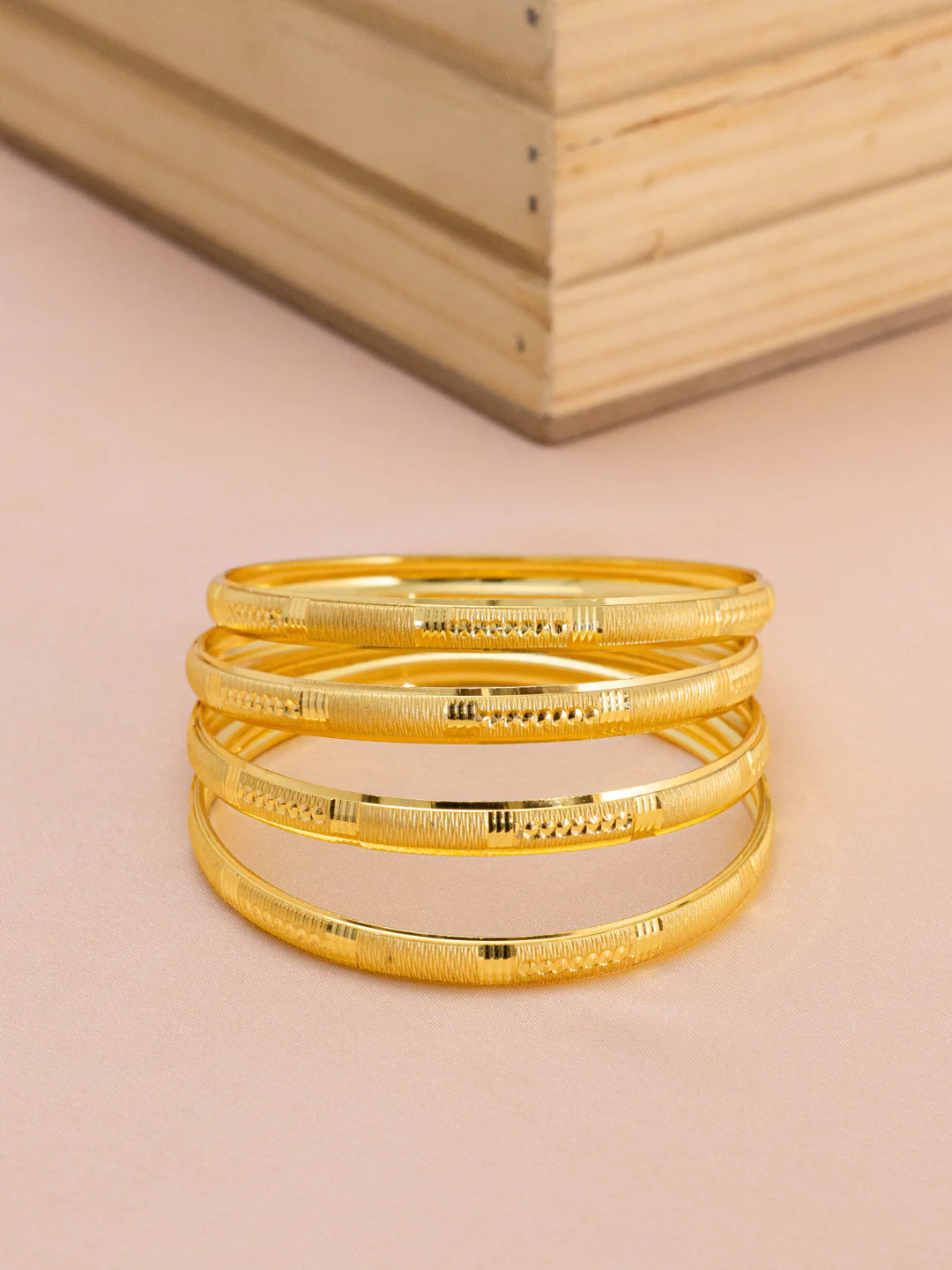 Chandani Bangle.  ( Set of 4) - Image 2