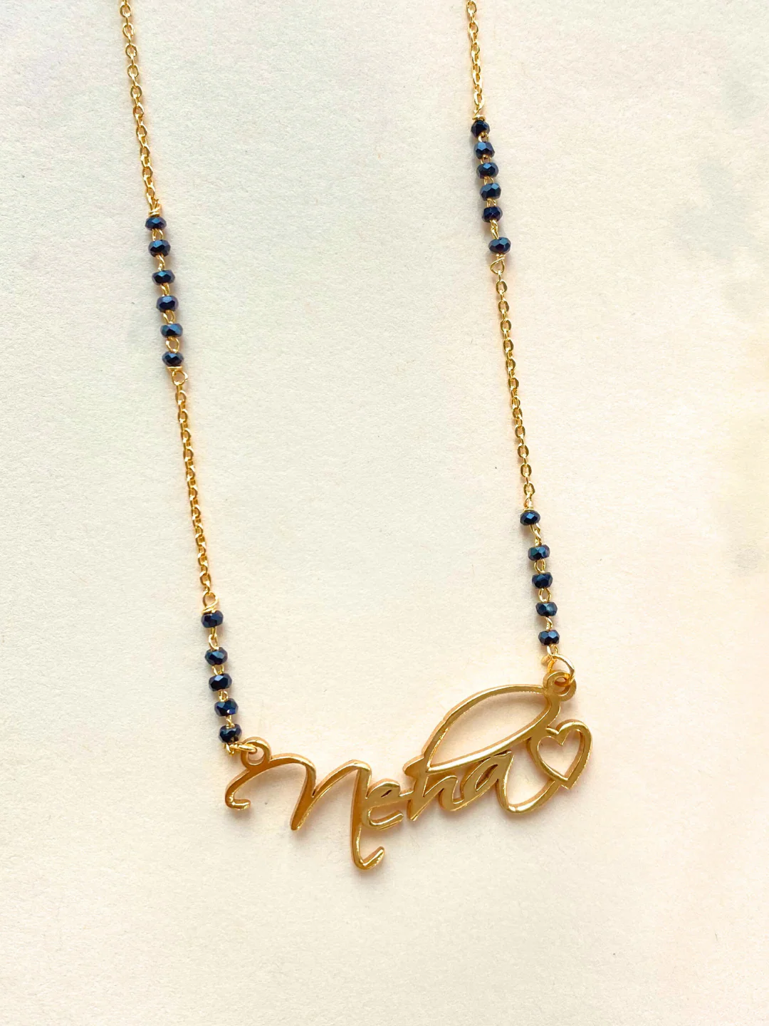 Classic Name Mangalsutra     (Customized Name) - Image 3