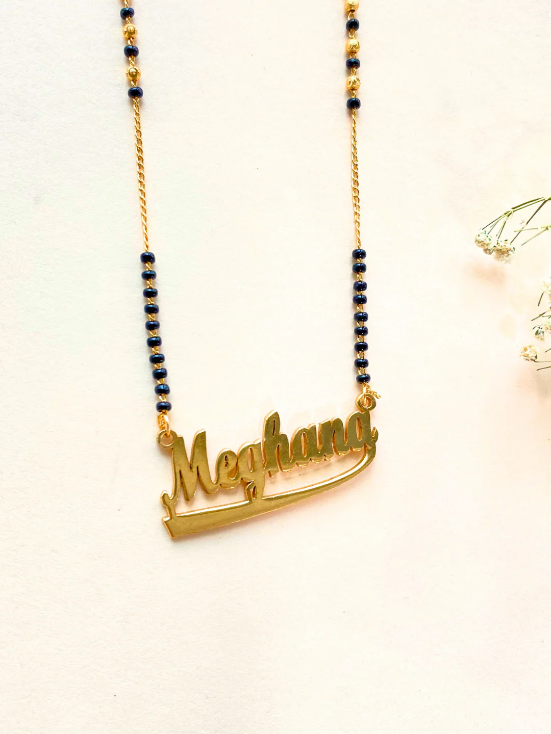 Majestic Name Mangalsutra (Customized Name) - Image 3