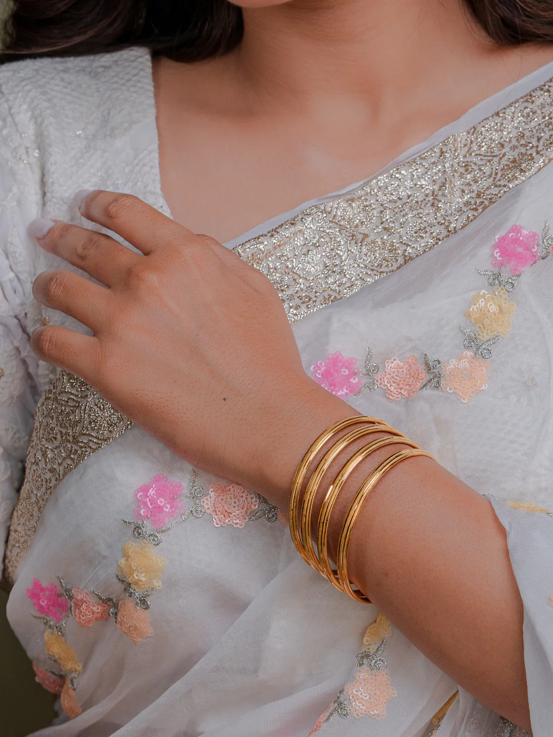 Mayuri Bangle  ( Set of 4 ) - Image 3