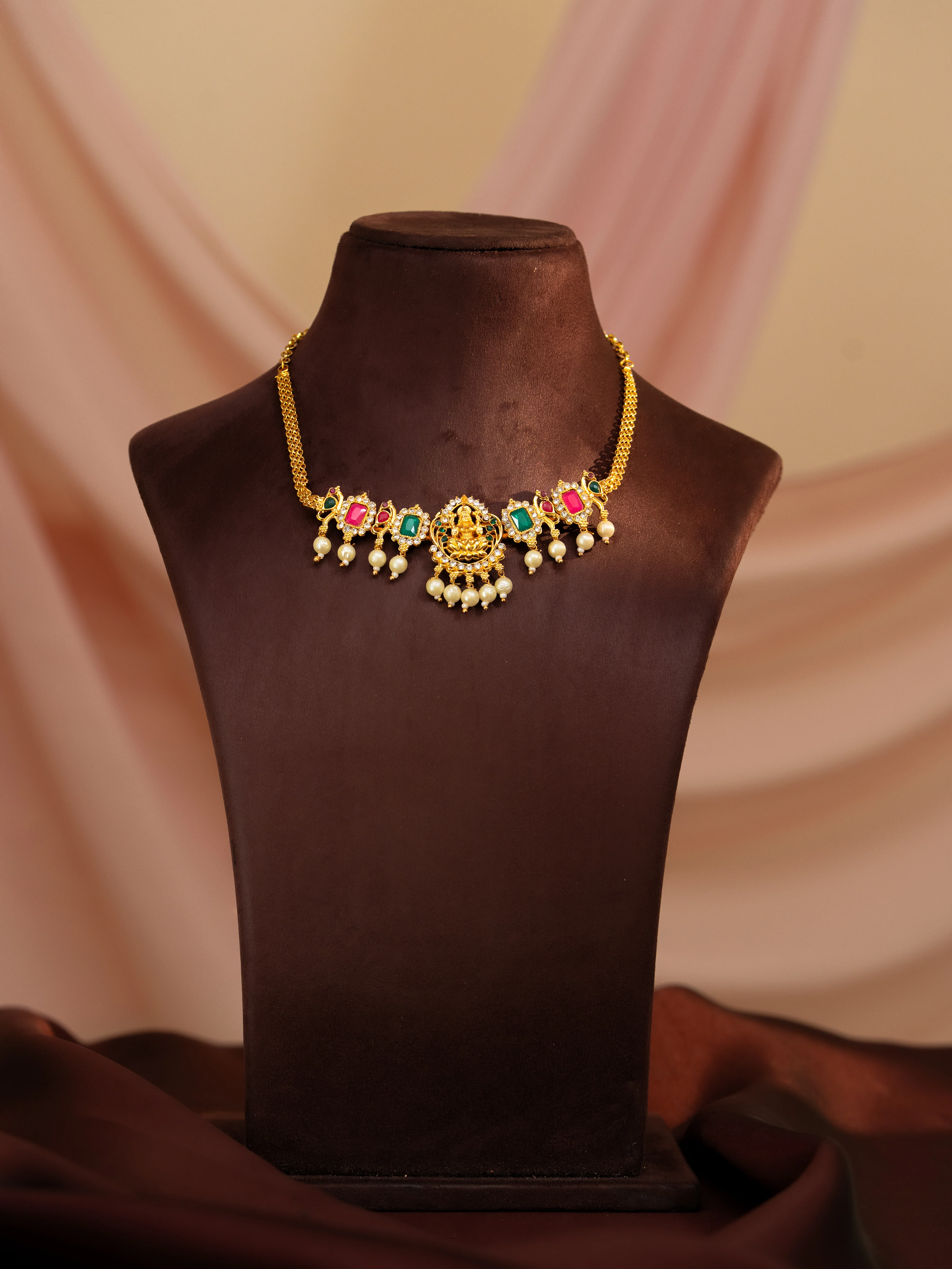 Durgaani Temple Necklace set - Image 3