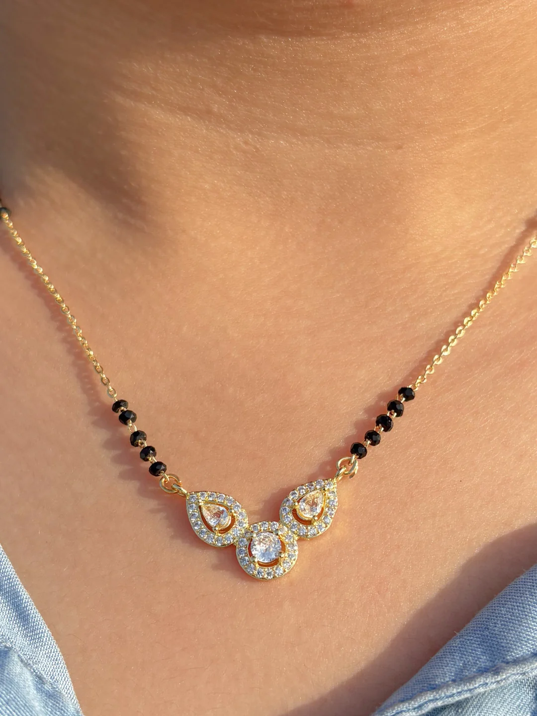 Mia Gold Mangalsutra - Image 2