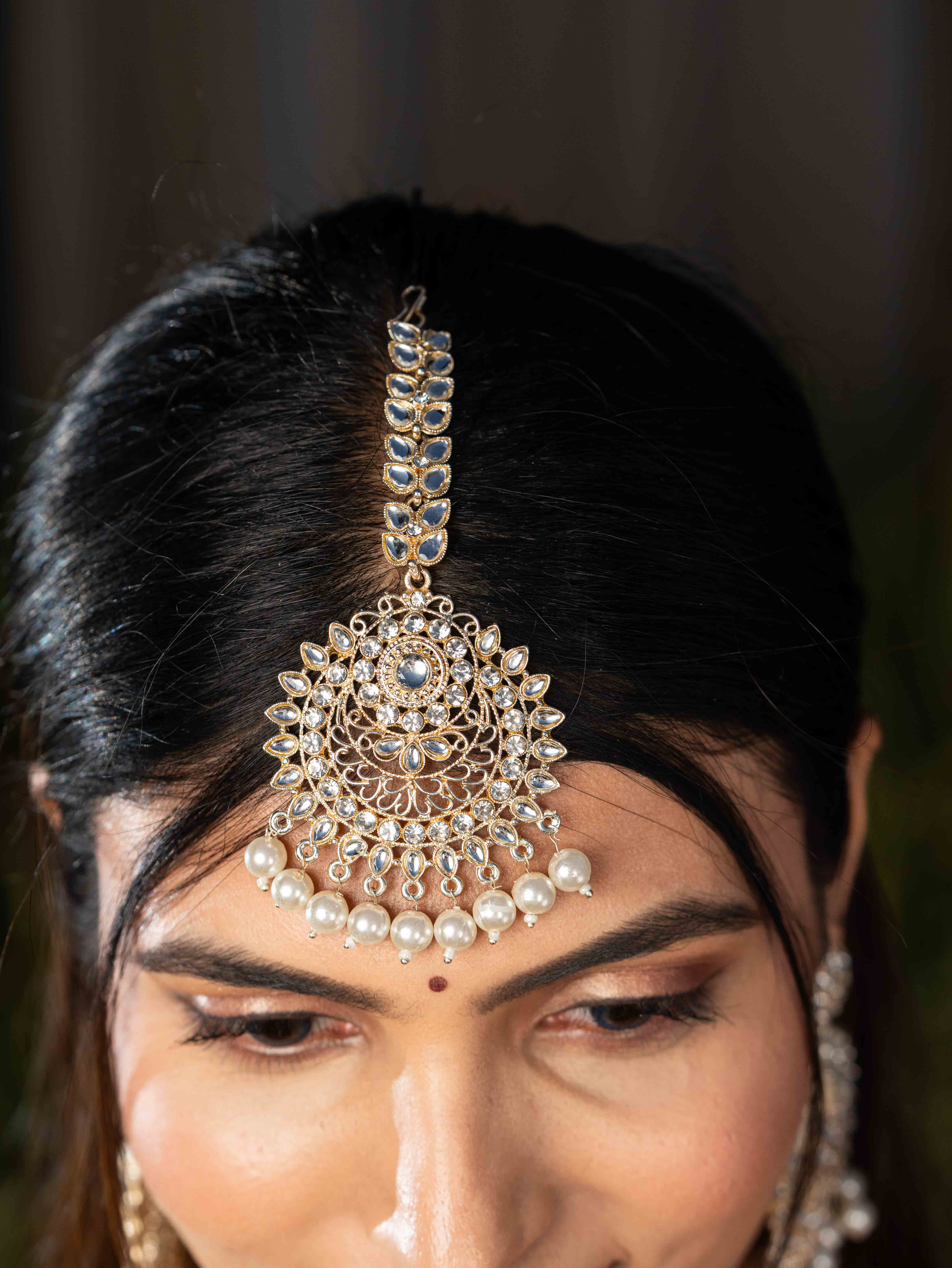 Noorika Chandbali & Maang tikka - Image 5