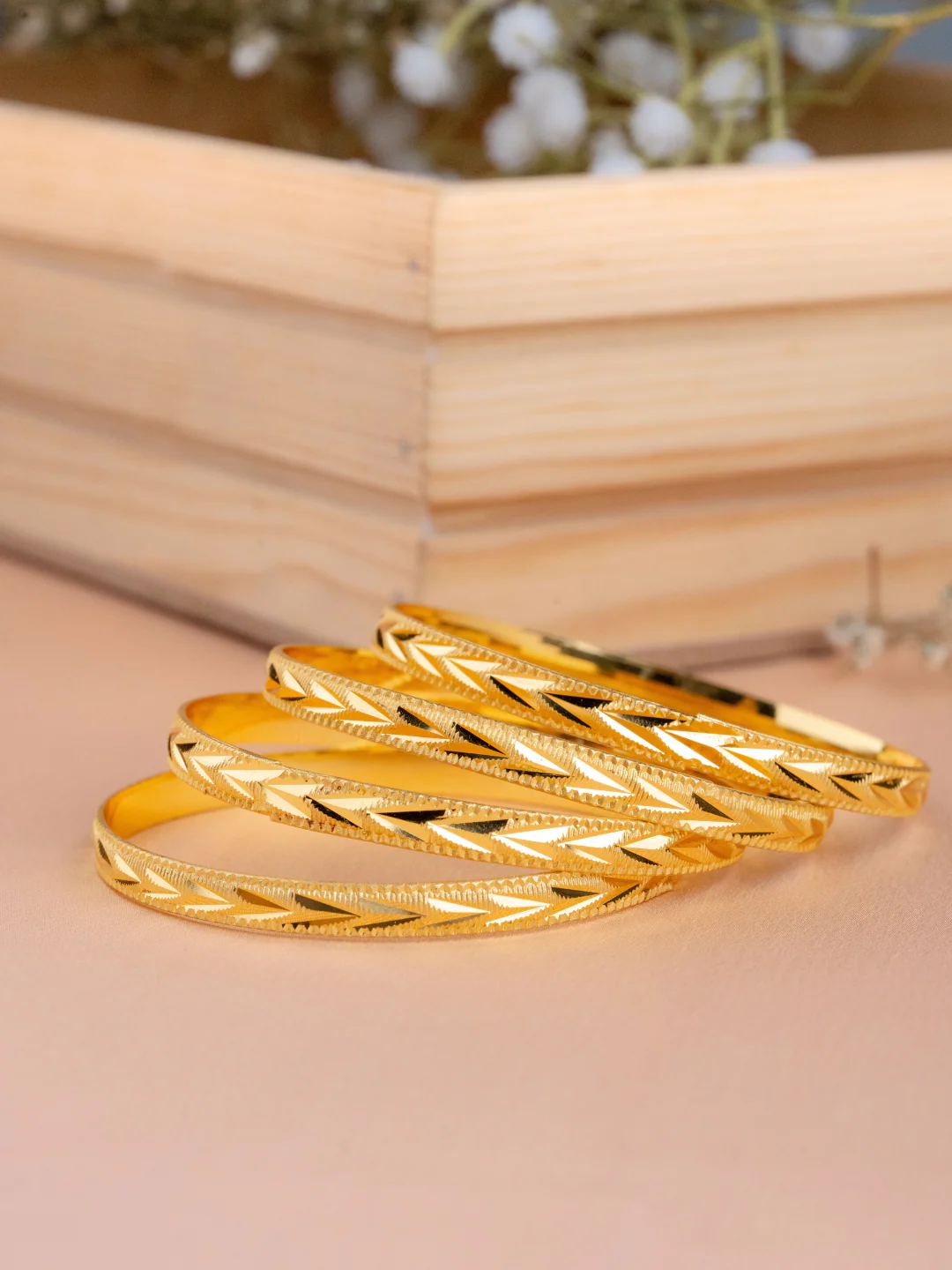 Pranjal Bangle.  (Set of 4) - Image 2