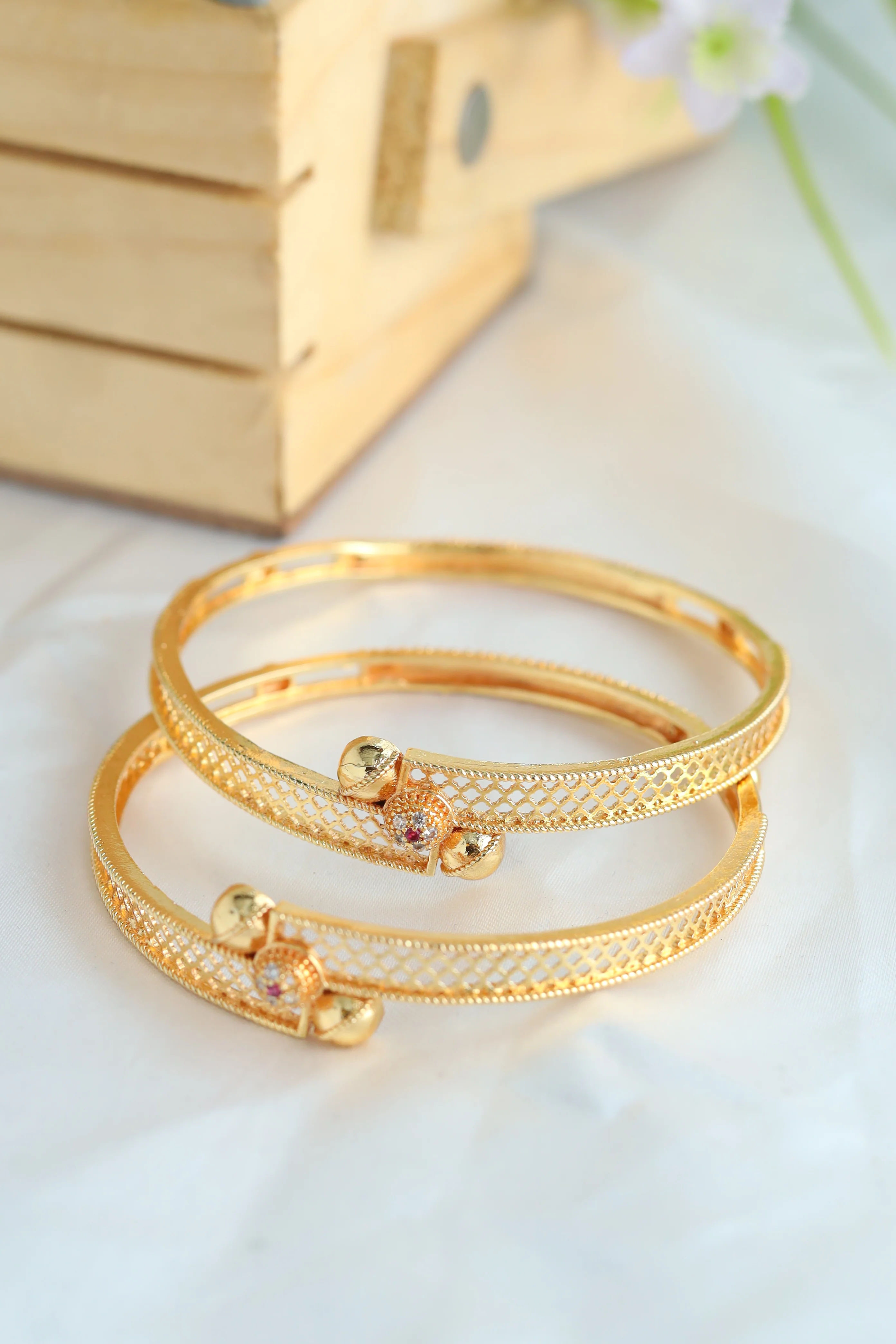 Priyanka Bangle ( Set of 2) - Image 2