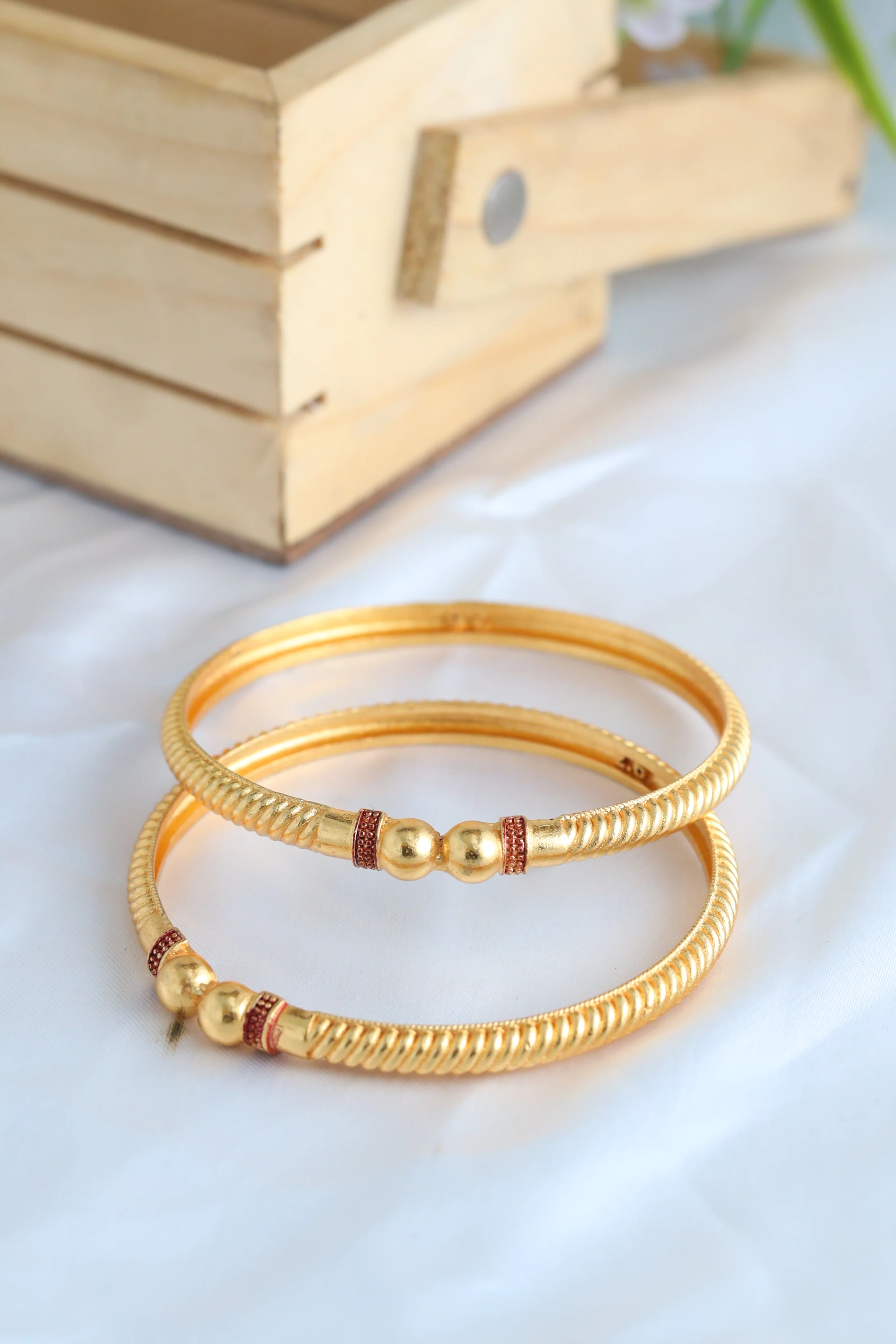 Sheetal Bangle. (Set of 2 ) - Image 3