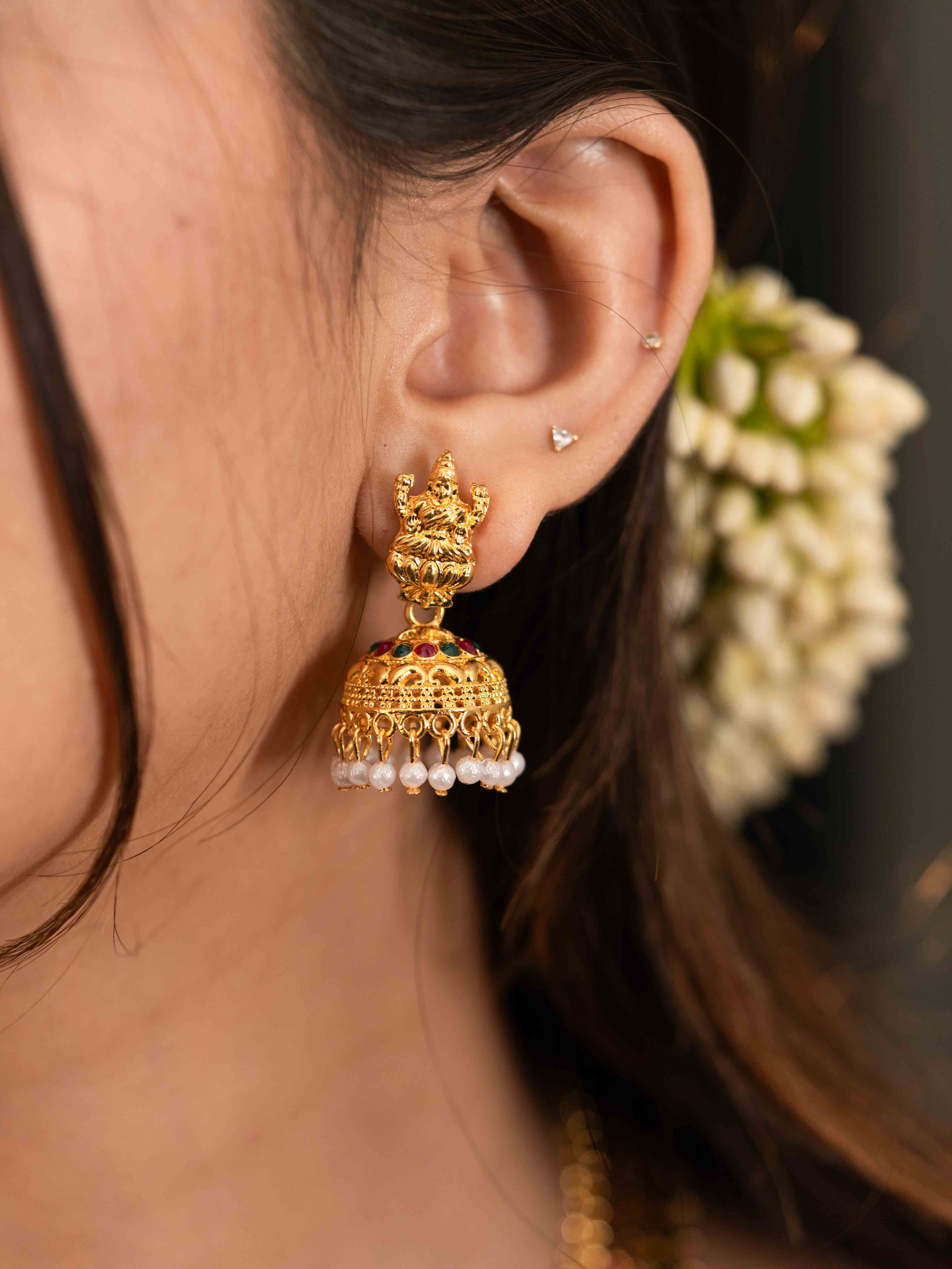 Padmashree Temple Necklace set - Image 5
