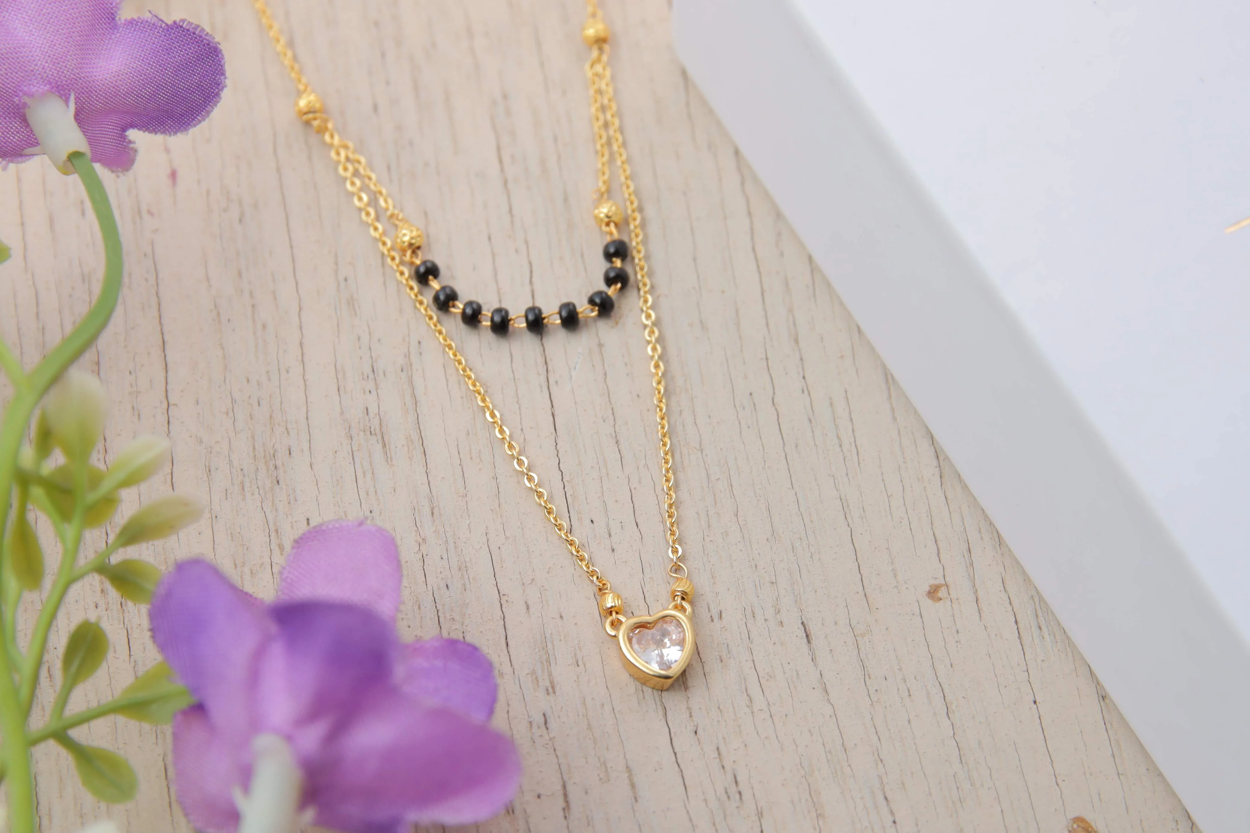 Simran Layered Mangalsutra - Image 5