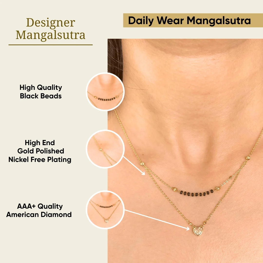 Simran Layered Mangalsutra - Image 8