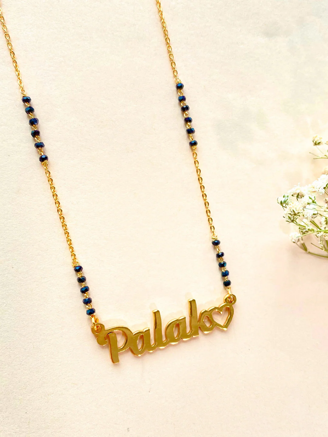 Sterling Name Mangalsutra   (Customized Name) - Image 3