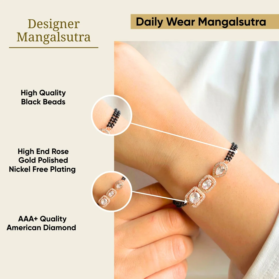Damyanti Mangalsutra Bracelet - Image 5