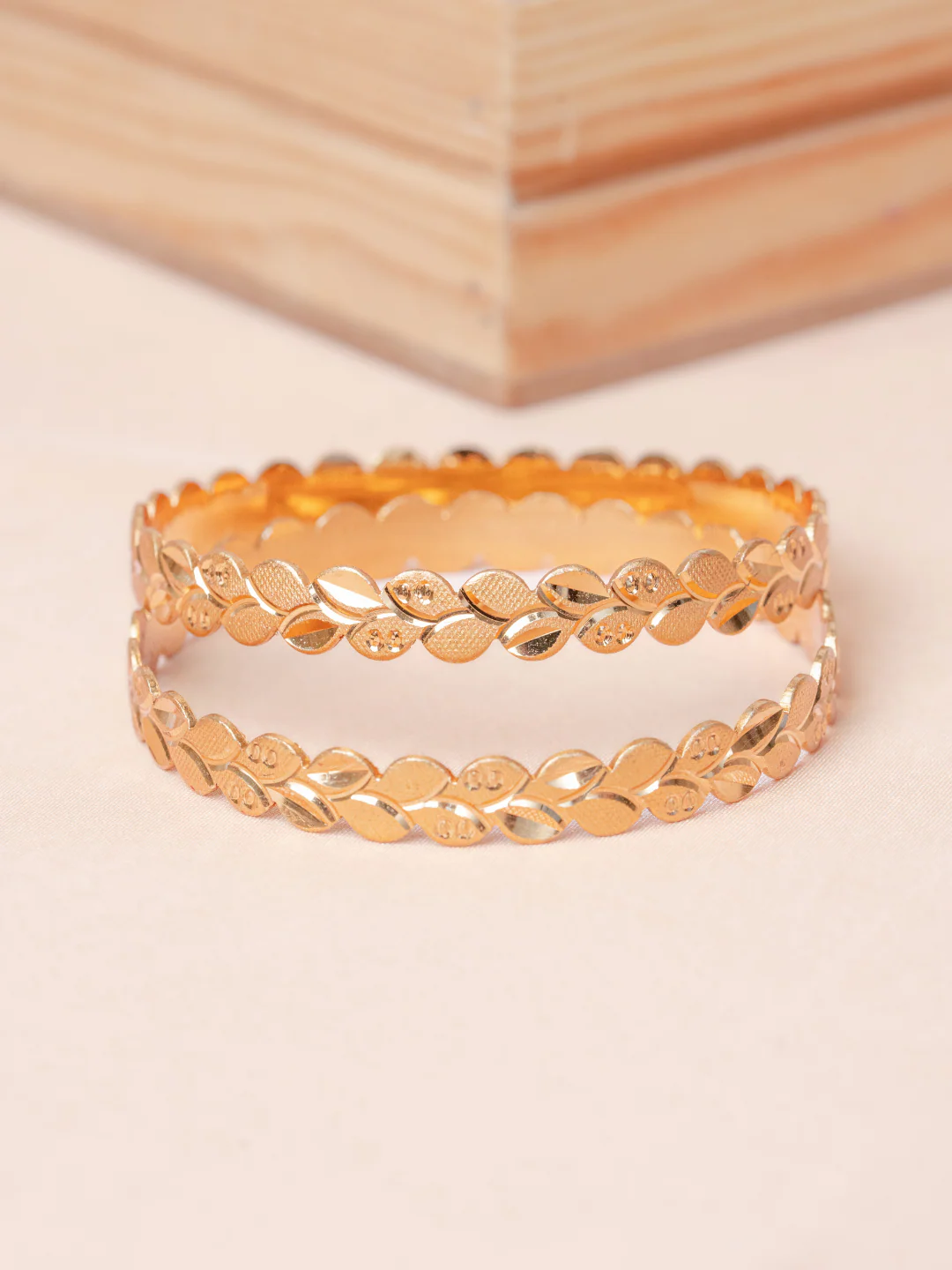 Vidhi Bangle Rose gold (Set of 2) - Image 2