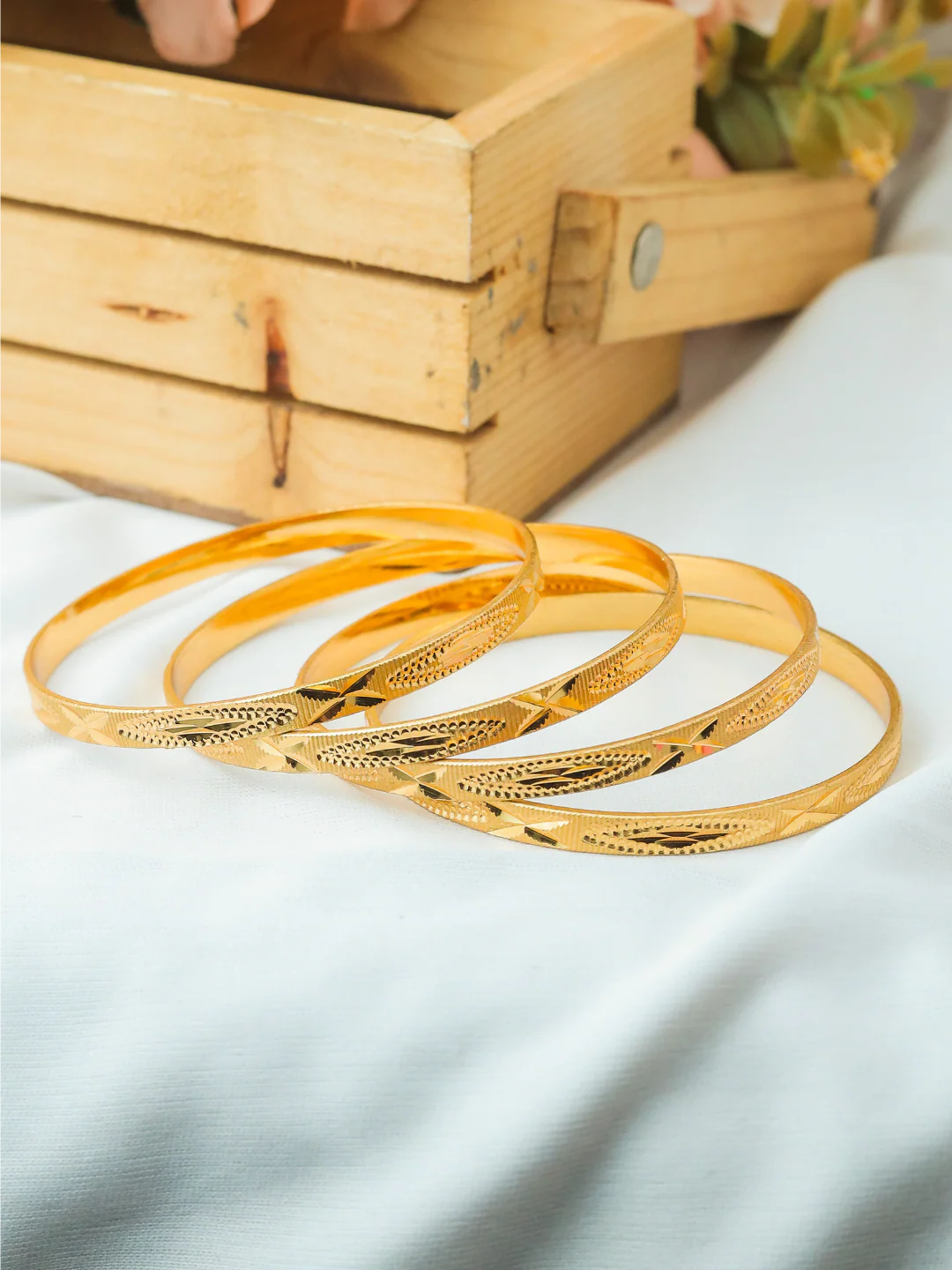 Vrishti Bangle.  (Set of 4) - Image 2
